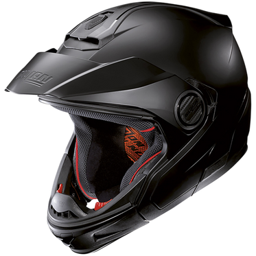 Nolan N40-5 GT 06 Classic N-Com Hybrid Helmet Flat Black (Image 5) - ThrottleChimp