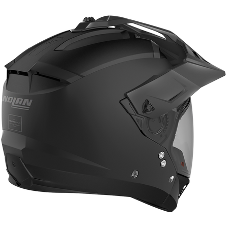 Nolan N70-2 X 06 Classic N-Com Adventure Helmet Flat Black (Image 5) - ThrottleChimp