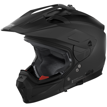 Nolan N70-2 X 06 Classic N-Com Adventure Helmet Flat Black (Image 6) - ThrottleChimp