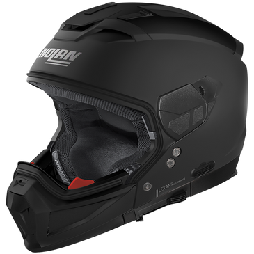 Nolan N70-2 X 06 Classic N-Com Adventure Helmet Flat Black (Image 8) - ThrottleChimp