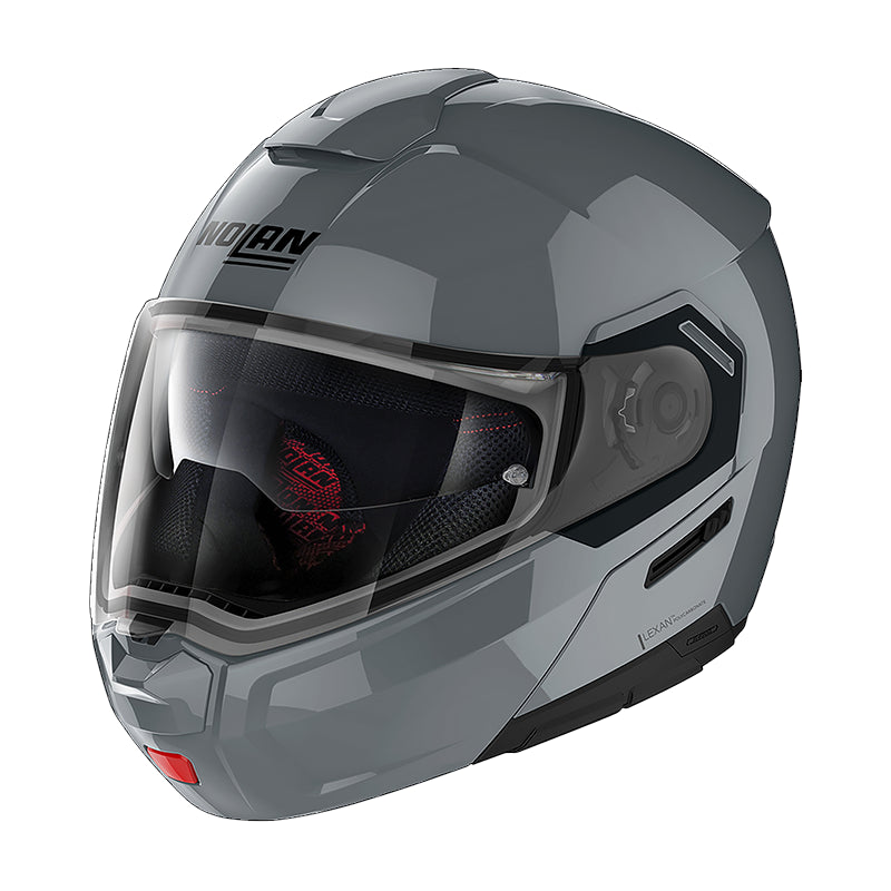 Nolan N90-3 06 Classic N-Com Modular Flip-Up Helmet Slate Grey - ThrottleChimp