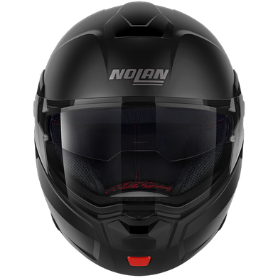 Nolan N90-3 06 Classic N-Com Modular Flip-Up Helmet Flat Black (Image 3) - ThrottleChimp