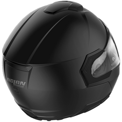 Nolan N90-3 06 Classic N-Com Modular Flip-Up Helmet Flat Black (Image 5) - ThrottleChimp