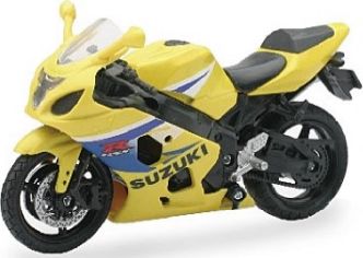 New-Ray Suzuki GSX-R600 Yellow - 1:18 FREE 1 YEAR Returns, FREE UK Delivery | ThrottleChimp