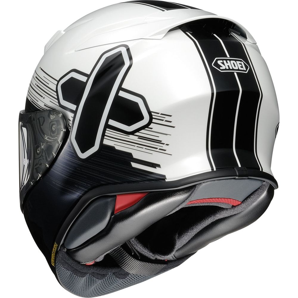 Shoei NXR2 Ideograph TC6 Full Face Helmet White (Image 3) - ThrottleChimp