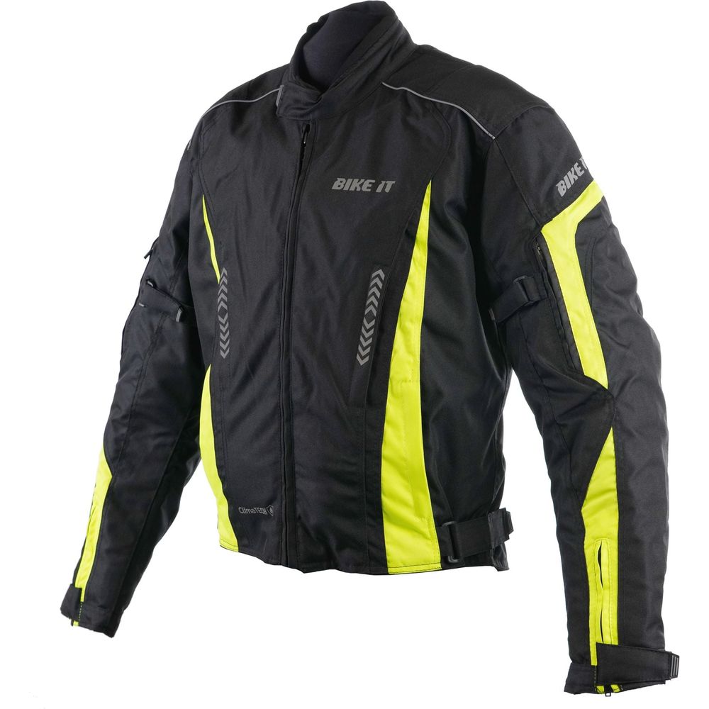 Bike It Ortac Sports Motorcycle Jacket Black (Image 3) - ThrottleChimp