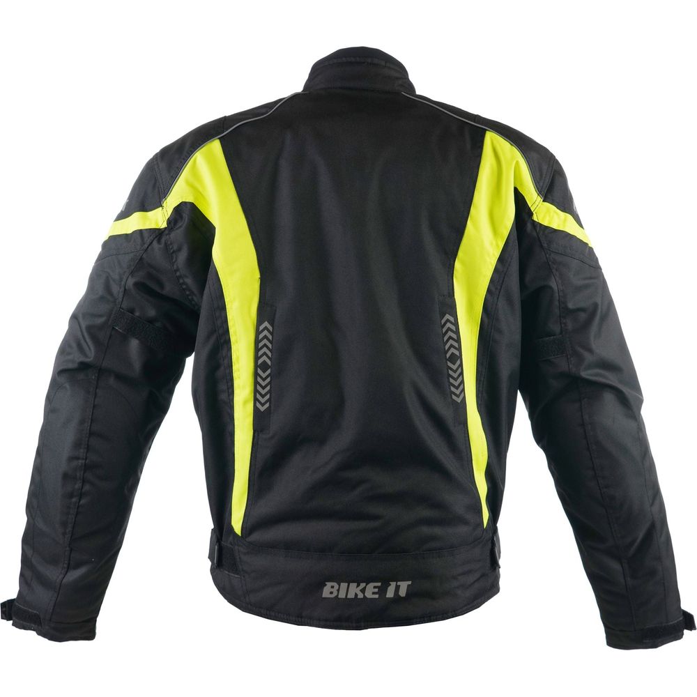 Bike It Ortac Sports Motorcycle Jacket Black (Image 4) - ThrottleChimp