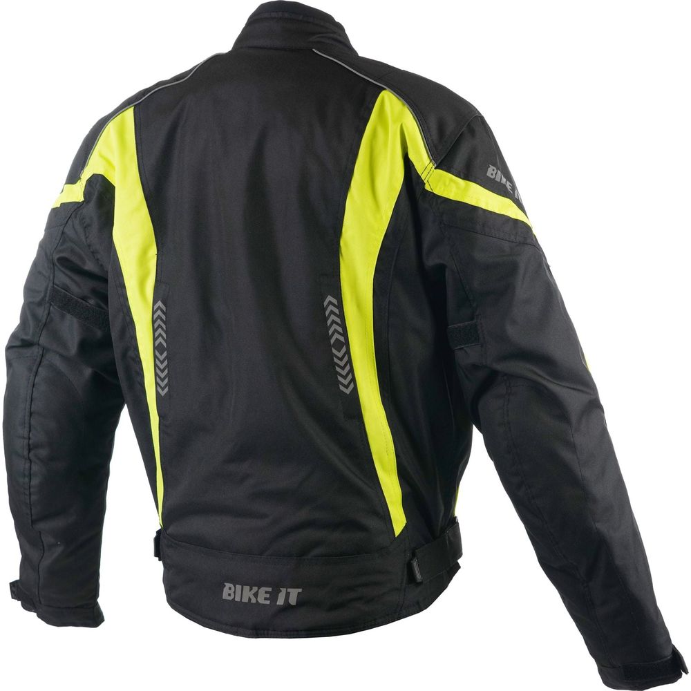 Bike It Ortac Sports Motorcycle Jacket Black (Image 5) - ThrottleChimp