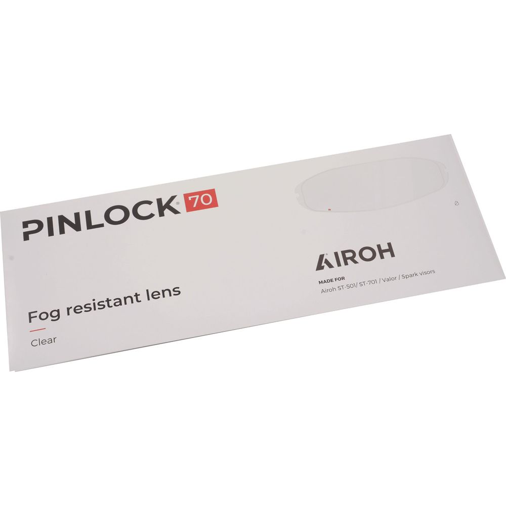 Airoh Pinlock Original 70 Fog Resistant Lens For Airoh Valor / ST701 - ThrottleChimp