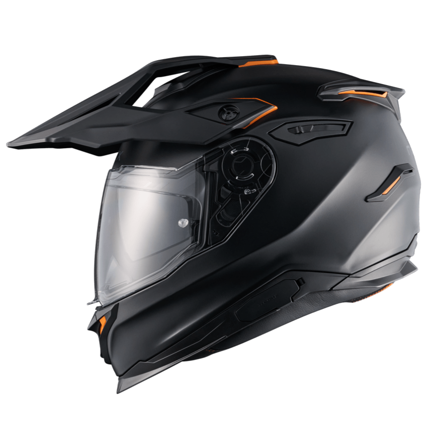 Nexx Y.TRAVL Plain Adventure Helmet Matt Black FREE 1 YEAR Returns, FREE UK Delivery | ThrottleChimp