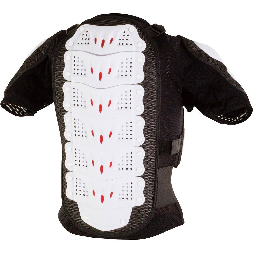 GP Pro Land-Attack Kids Short Sleeved Protector Jacket White (Image 2) - ThrottleChimp