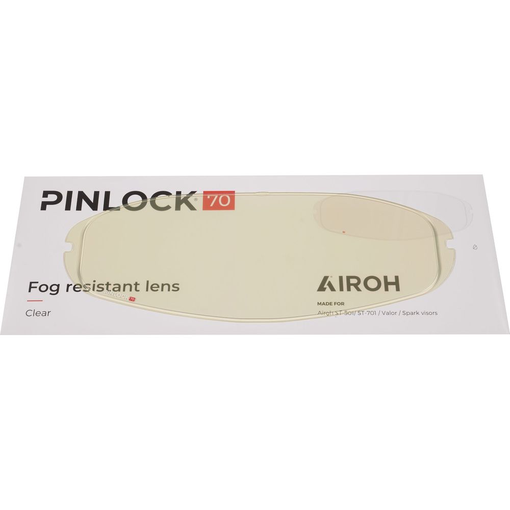 Airoh Pinlock Original 70 Fog Resistant Lens For Airoh Valor / ST701 (Image 2) - ThrottleChimp