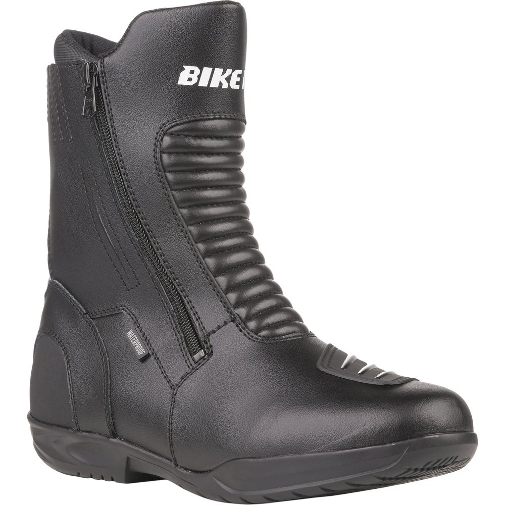 Bike It Preto Mid Length Waterproof Boots Black (Image 3) - ThrottleChimp