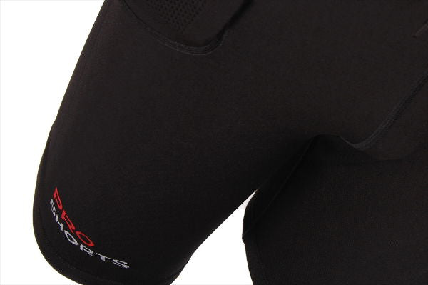 Forcefield Level 1 Pro Shorts Black FREE 1 YEAR Returns, FREE UK Delivery | ThrottleChimp