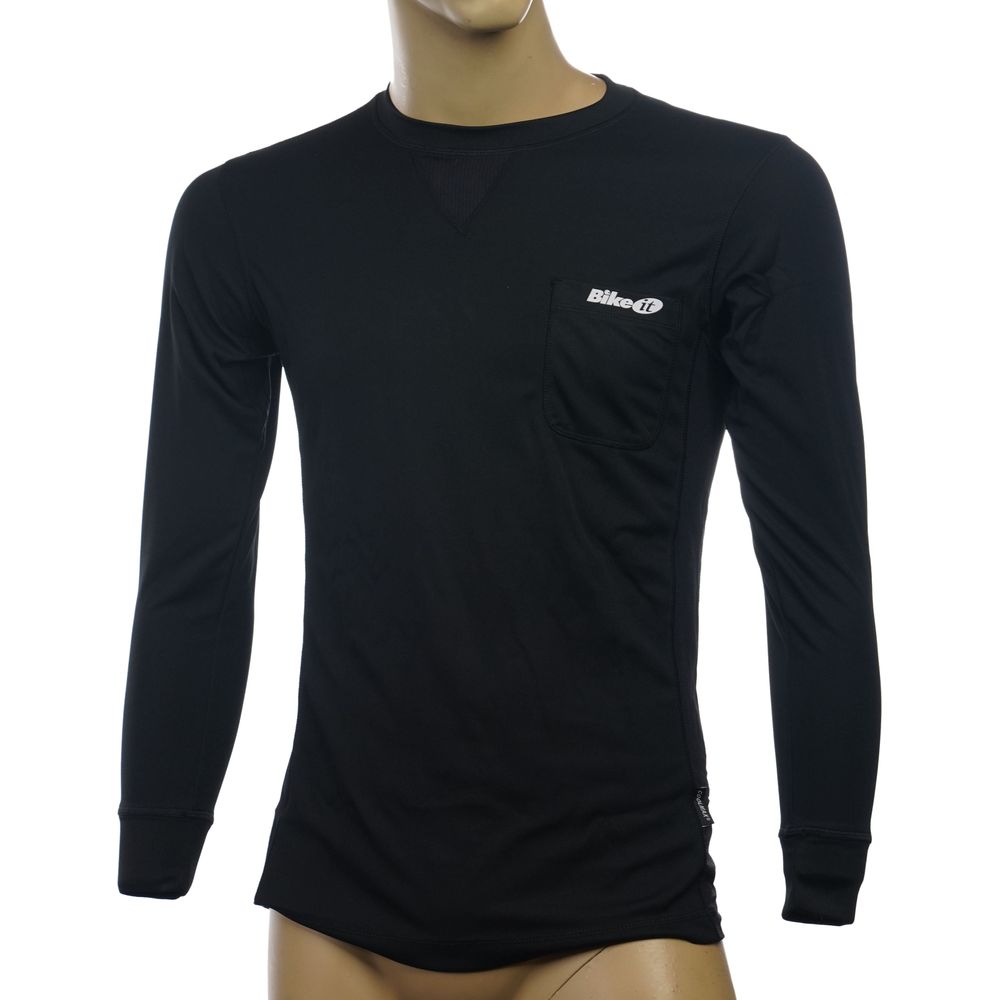 Bike It Coolmax Base Layer Long Sleeves Shirt - ThrottleChimp