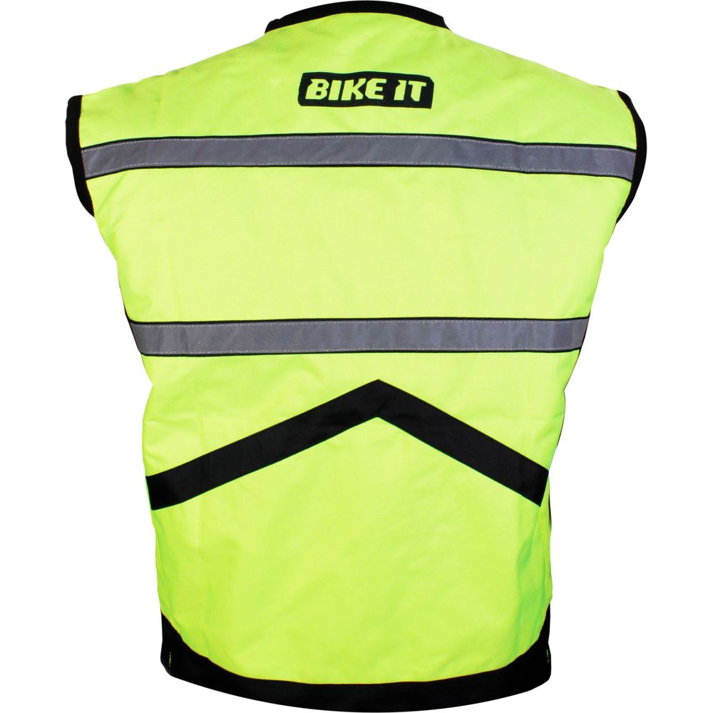 Bike It Metro Hi-Vis Gilet (Image 2) - ThrottleChimp