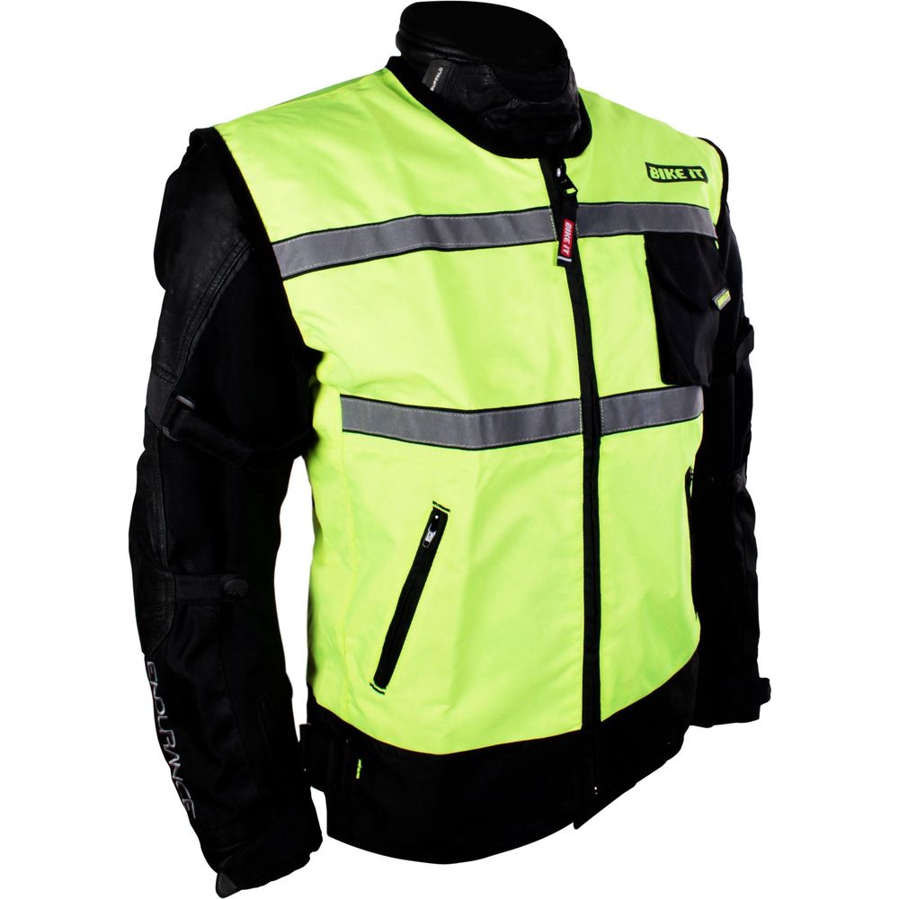 Bike It Metro Hi-Vis Gilet (Image 4) - ThrottleChimp