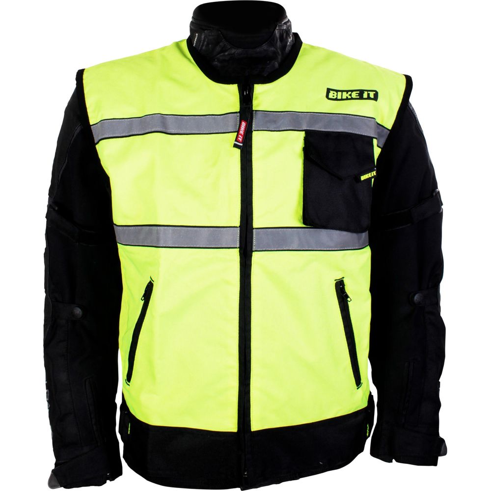 Bike It Metro Hi-Vis Gilet (Image 5) - ThrottleChimp