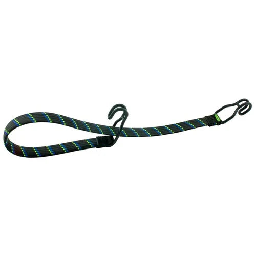 ROK All Purpose Standard Stretch Strap Black / Blue / Green / Reflective (Image 2) - ThrottleChimp