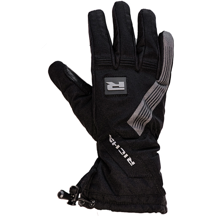 Richa Tundra Evo Textile Gloves Black (Image 2) - ThrottleChimp