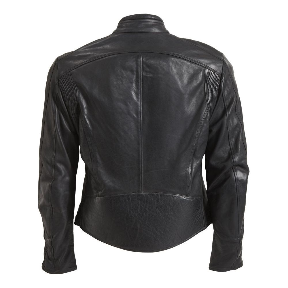 Rokker Street Leather Jacket Black (Image 2) - ThrottleChimp