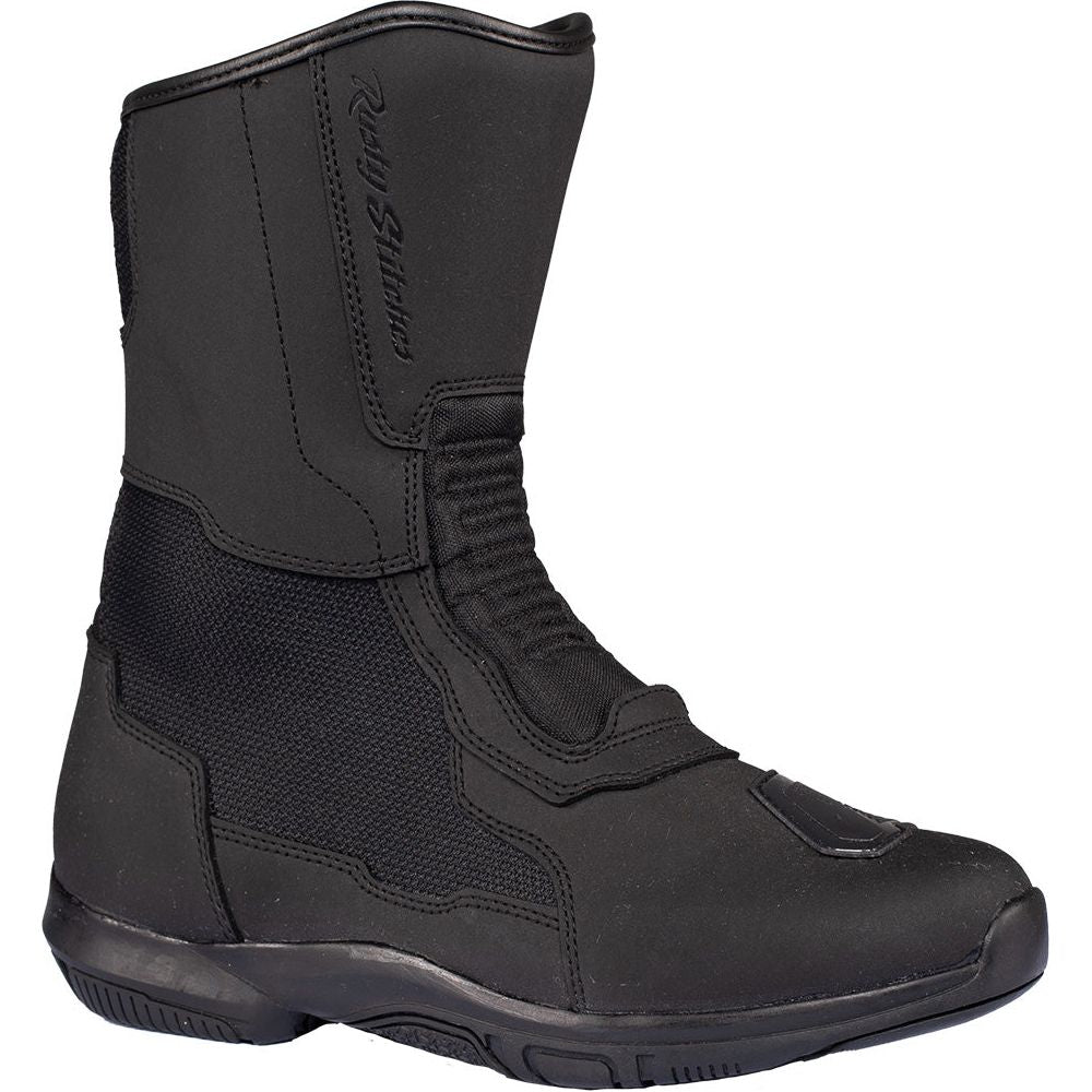 Rusty Stitches Bobby Boots Black