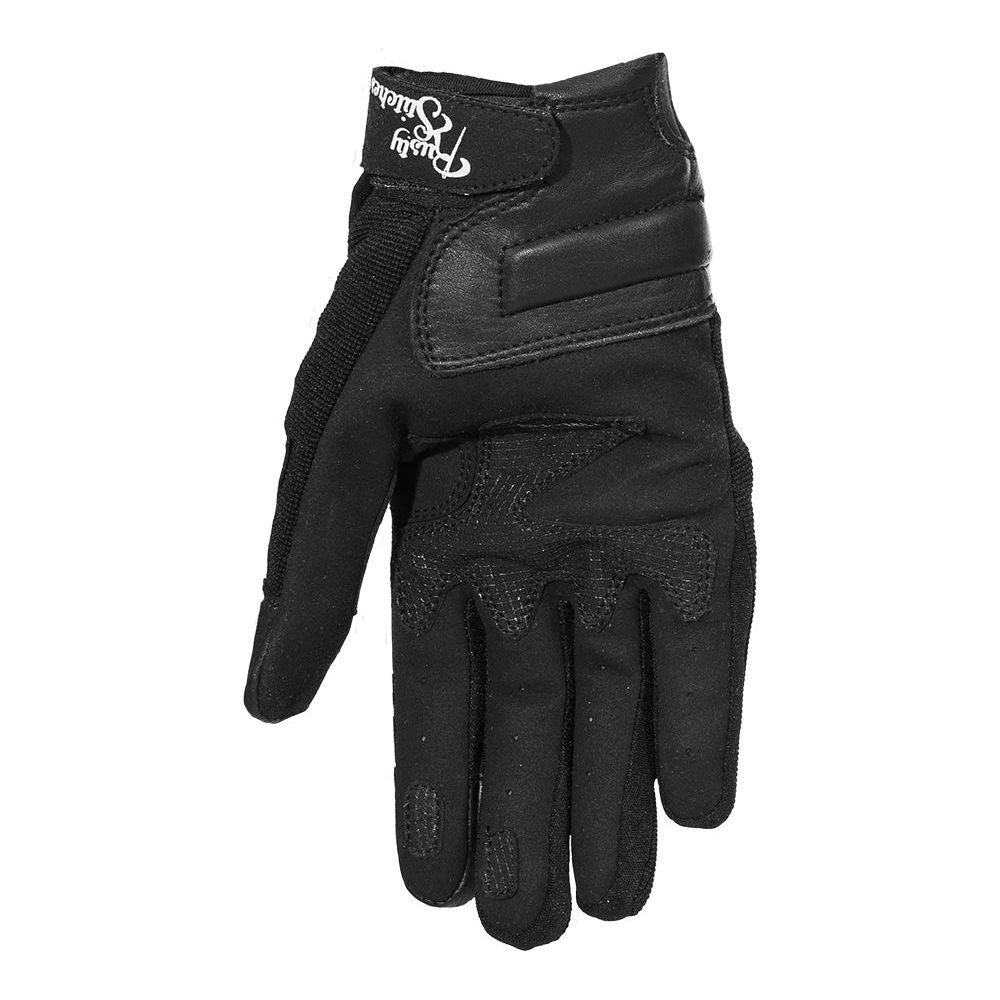 Rusty Stitches Bonnie V2 Ladies Gloves Black / White