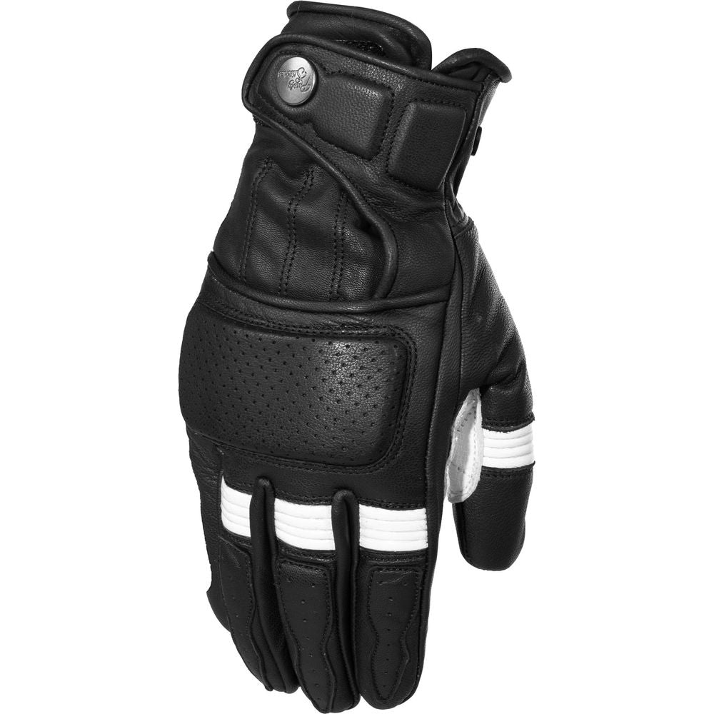 Rusty Stitches Calvin Gloves Black / White