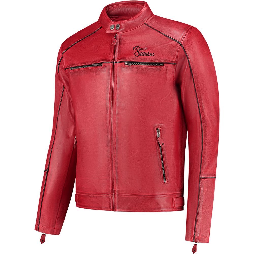 Rusty Stitches Chase Jacket Red / Black