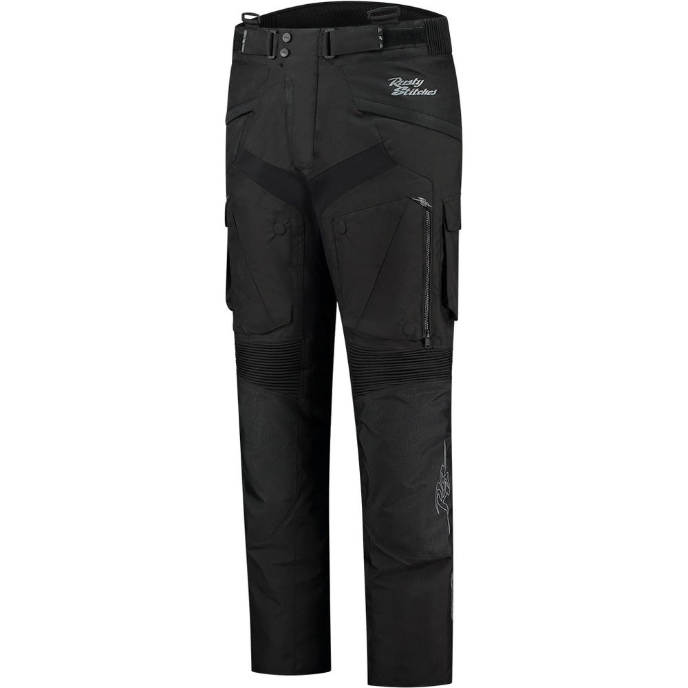 Rusty Stitches Cliff Trouser Black