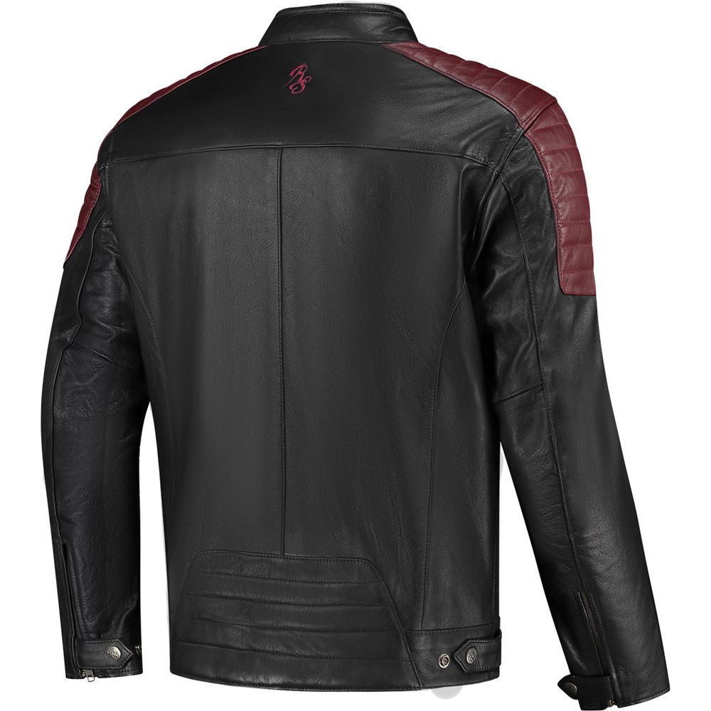 Rusty Stitches Cooper Jacket Black / Maroon