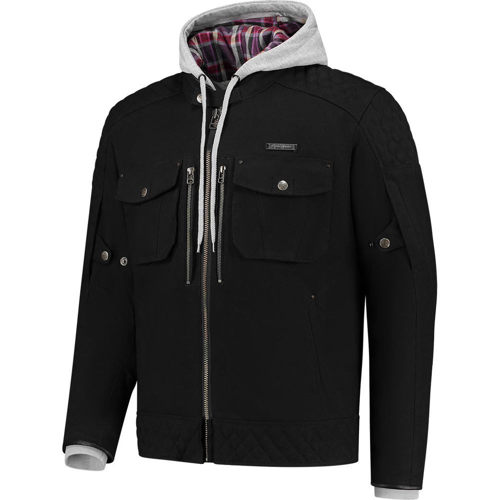 Rusty Stitches Glenn Jacket Black