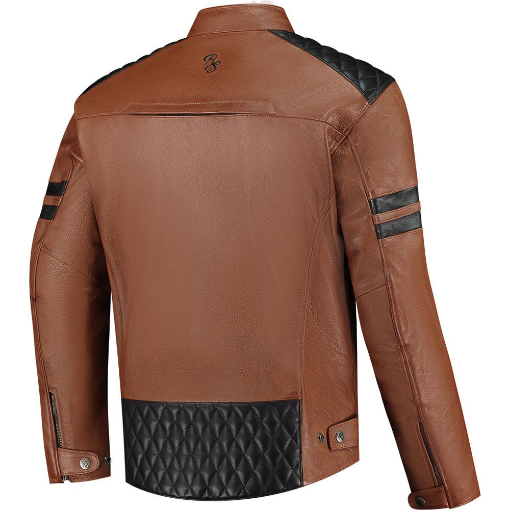 Rusty Stitches Jari V2 Jacket Cognac / Black