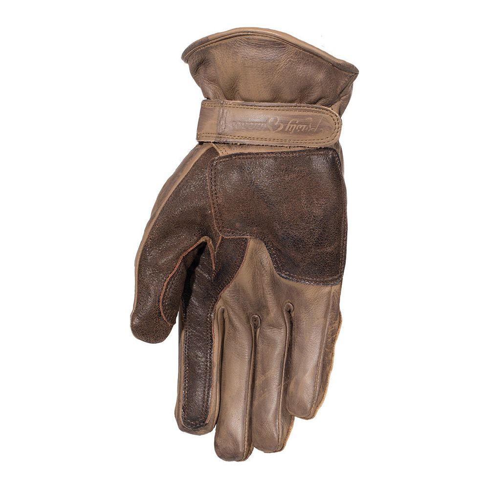 Rusty Stitches Johnny Gloves Brown Rusted