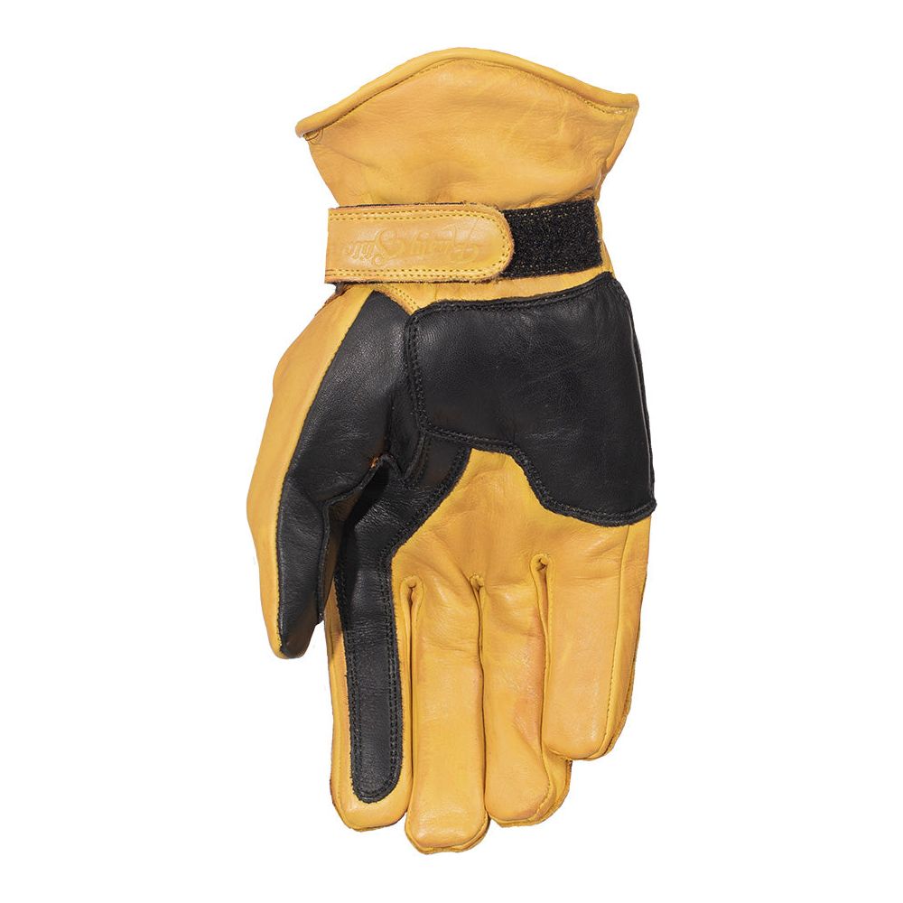 Rusty Stitches Johnny Gloves Yellow / Black