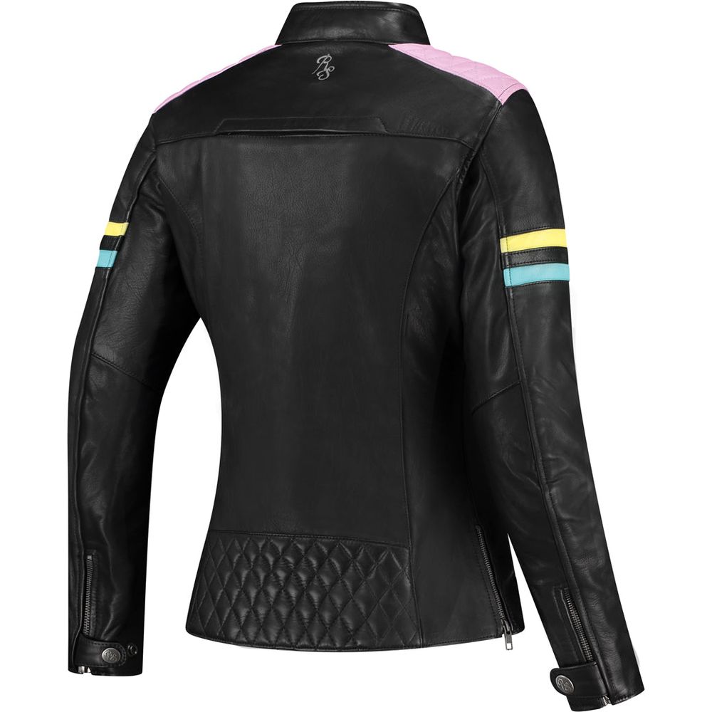 Rusty Stitches Joyce V2 Ladies Jacket Black / Pastel