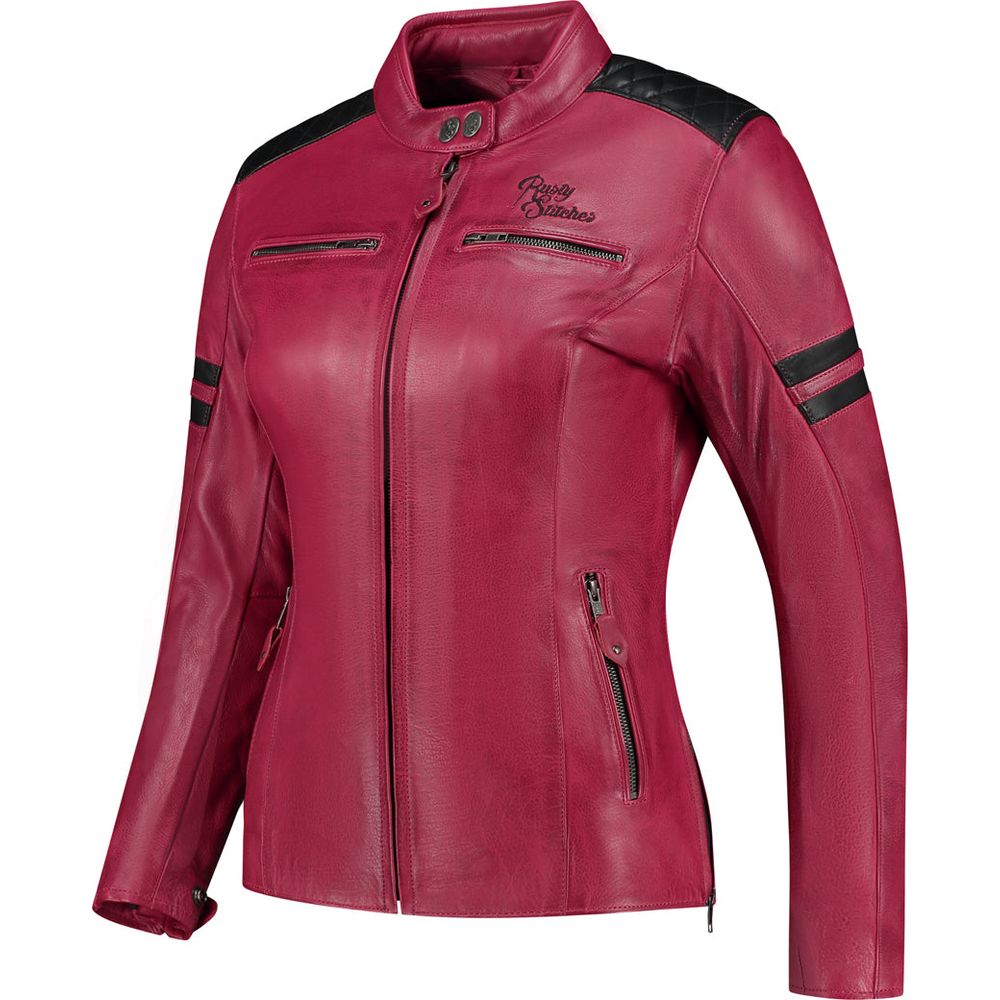 Rusty Stitches Joyce V2 Ladies Jacket Cherry / Black