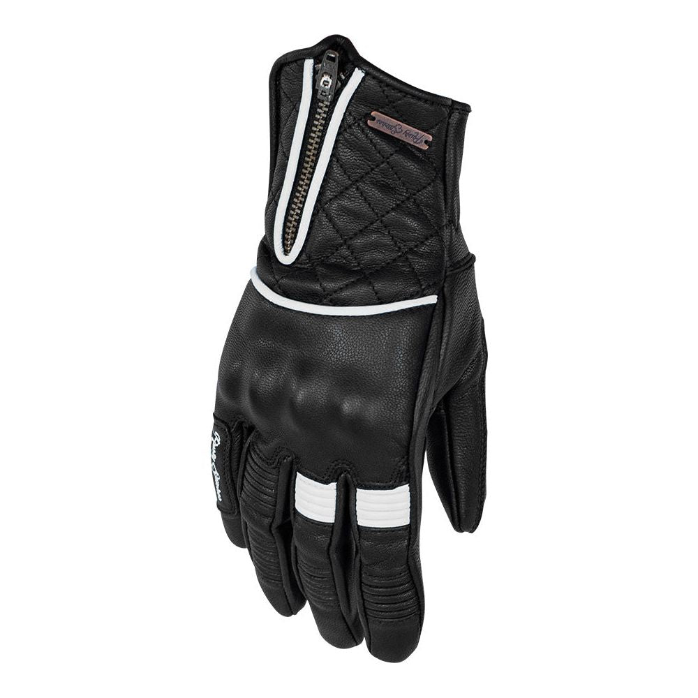 Rusty Stitches Lilly Ladies Gloves Black / White