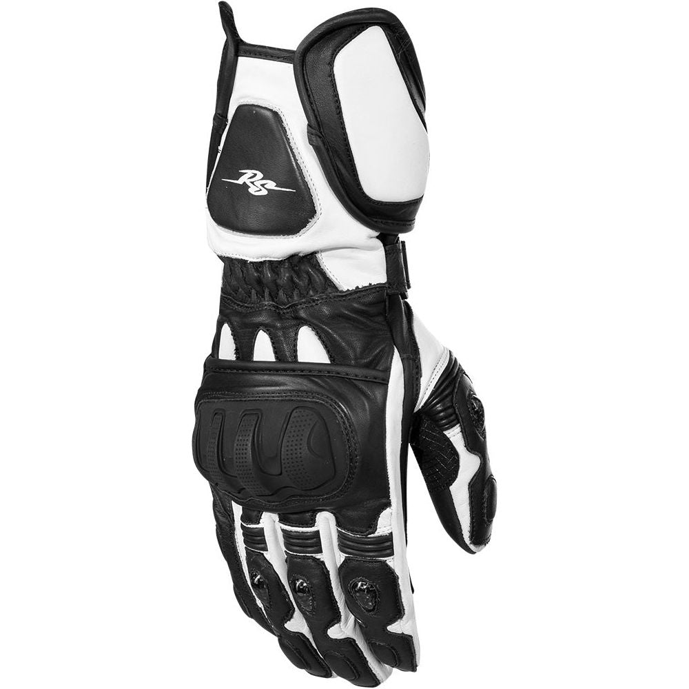 Rusty Stitches Marc Gloves Black / White