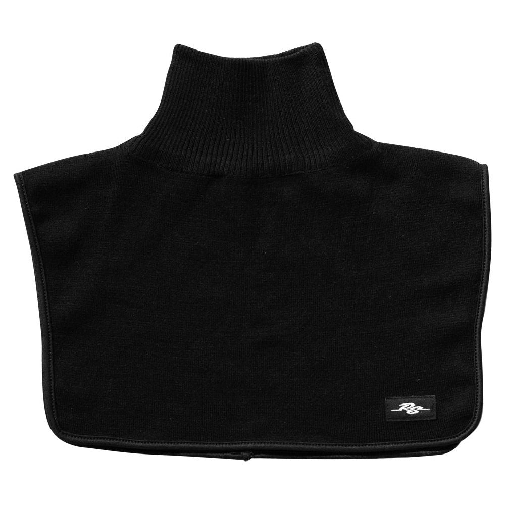 Rusty Stitches Woven Neck Warmer Black