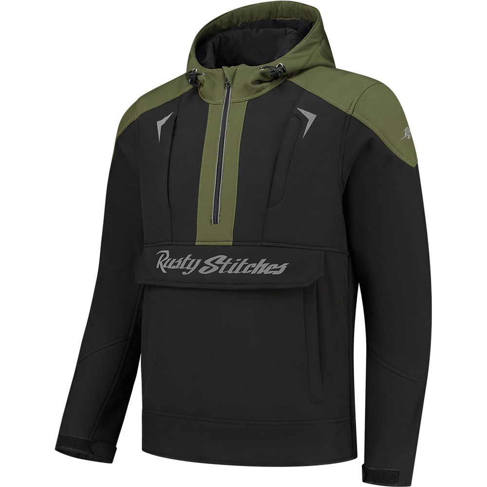 Rusty Stitches Orlando Jacket Black / Green