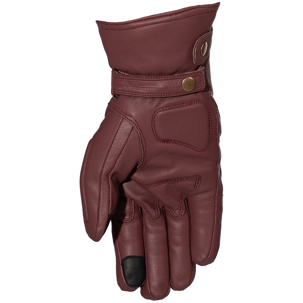 Rusty Stitches Ray Gloves Maroon