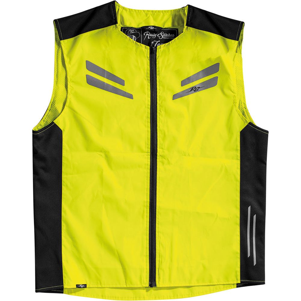 Rusty Stitches Stewart Vest Hi-Vis Fluo Yellow