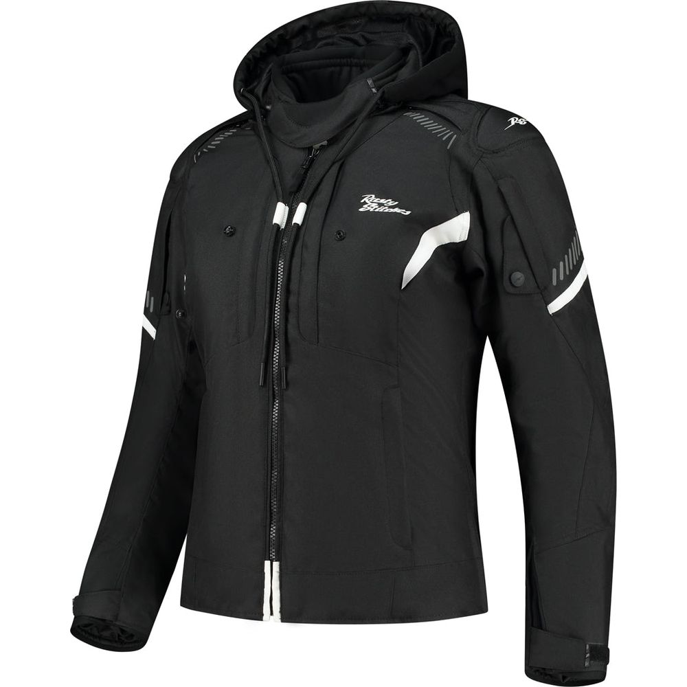 Rusty Stitches Taylor Ladies Jacket Black / White