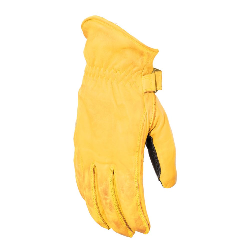 Rusty Stitches Johnny Gloves Yellow / Black