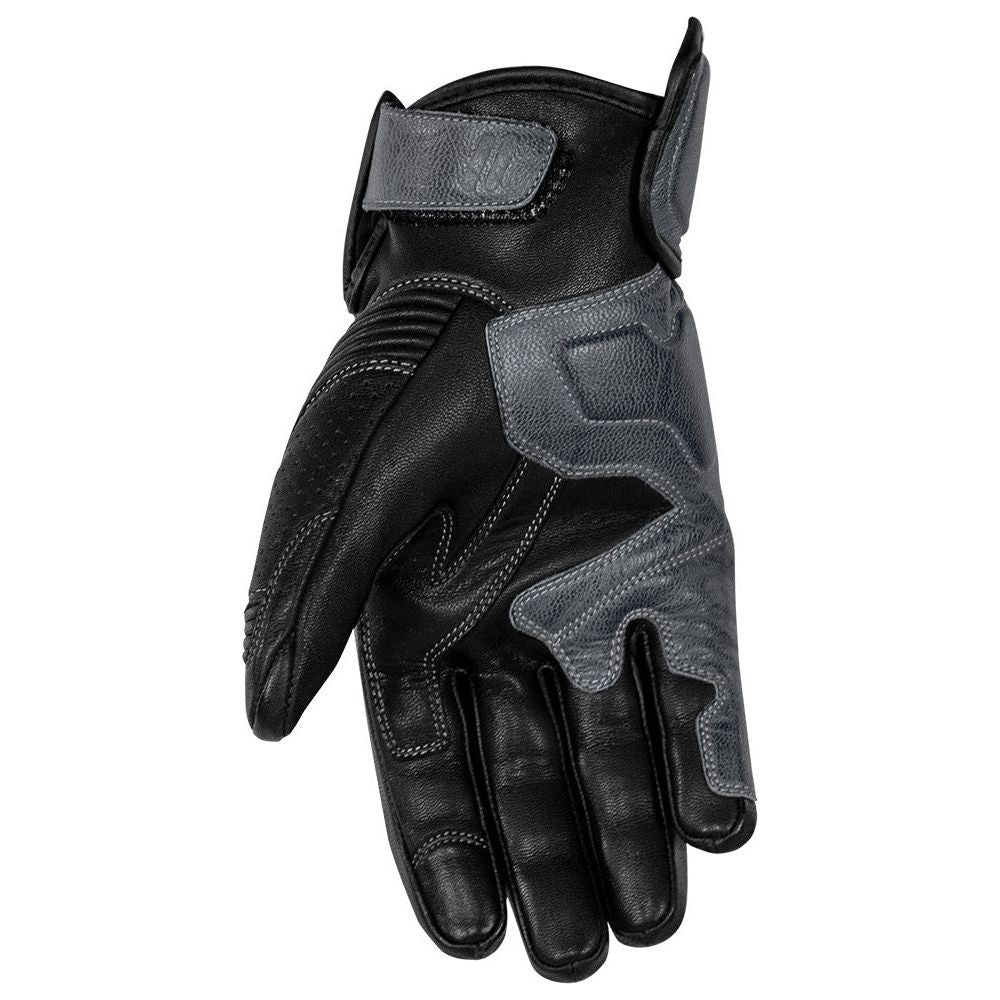 Rusty Stitches Zeke Gloves Black / Grey