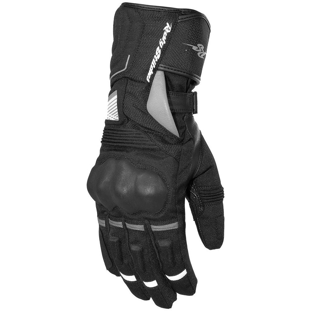 Rusty Stitches Ryder Gloves Black / Grey