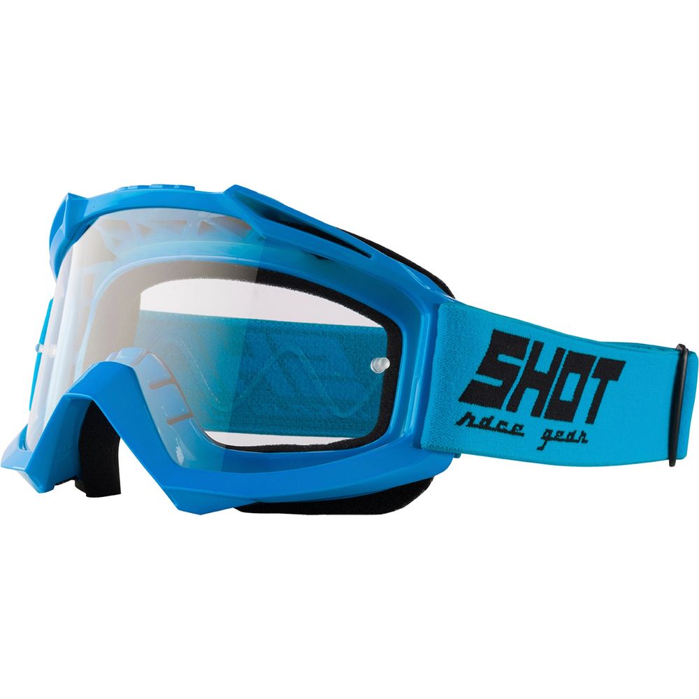 Shot Assault Goggles Glossy Blue - ThrottleChimp