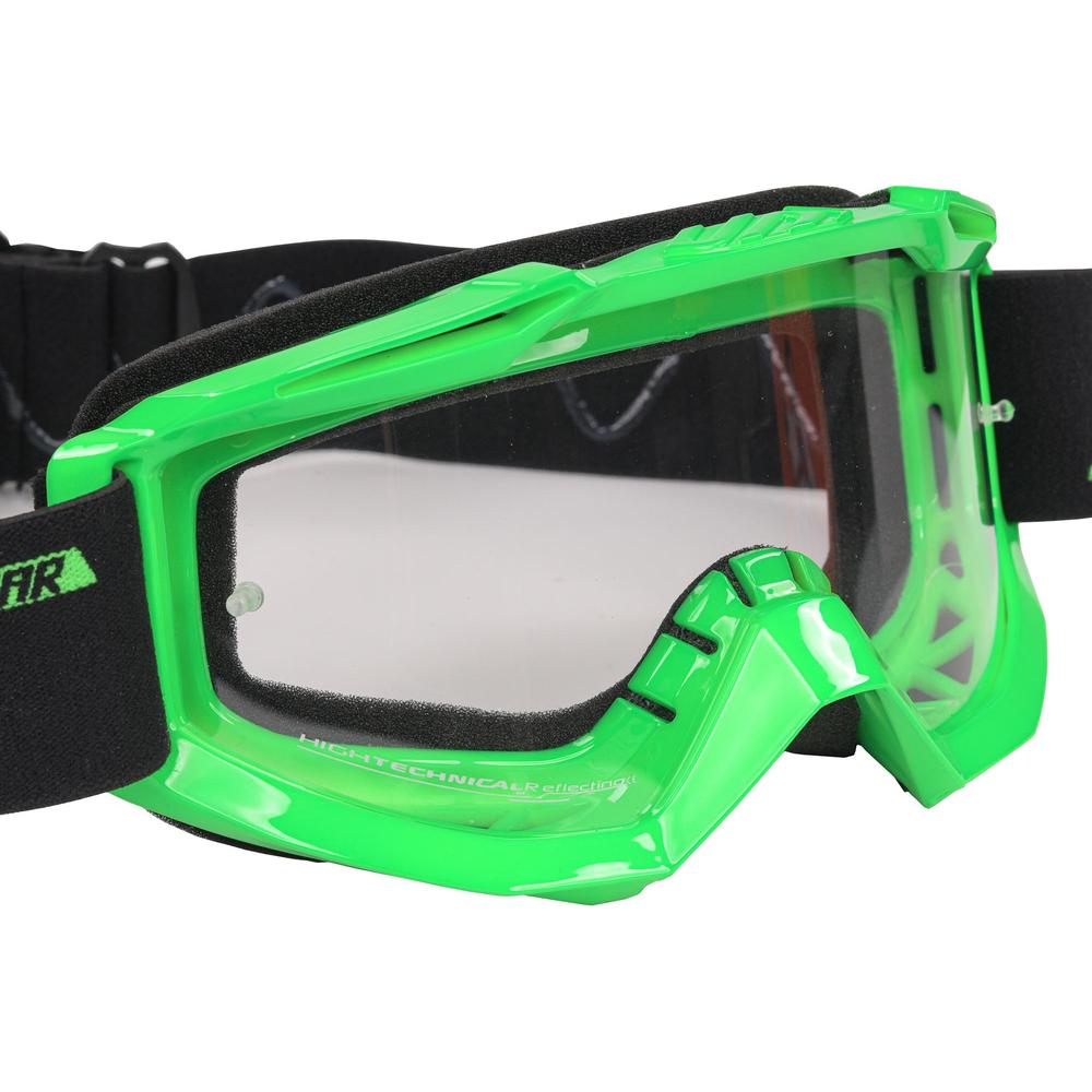 Shot Assault Goggles Neon Green (Image 3) - ThrottleChimp