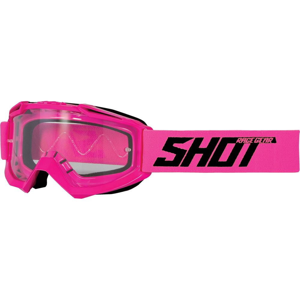 Shot Assault Goggles Neon Pink (Image 2) - ThrottleChimp